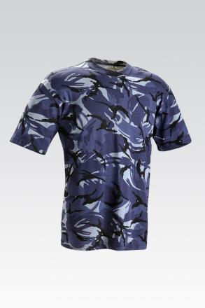T Shirt DPM Blue Camouflage