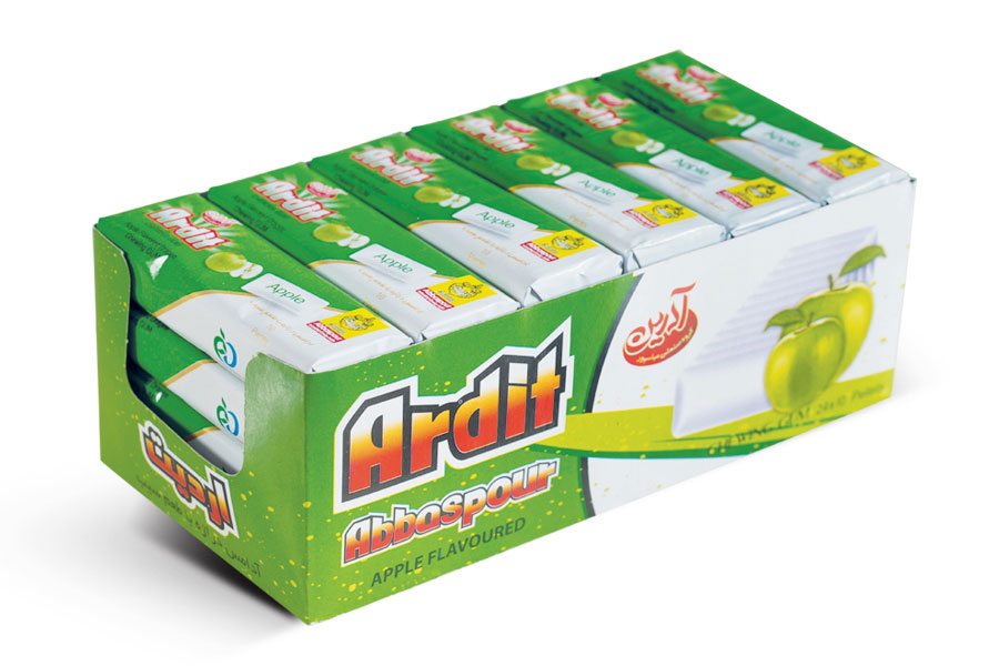 آدامس اردیت ۱۰تایی با طعم سیب