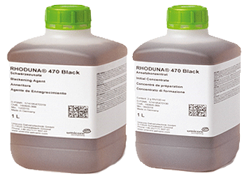 محلول رودیوم سیاه  RHODUNA ® 470 Black