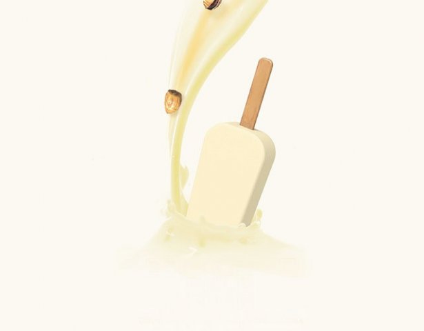 Milk ice cream cover