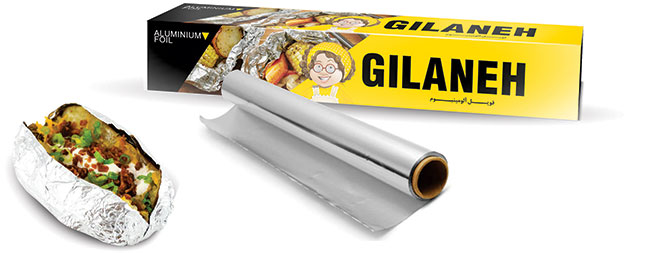 فویل آلومینیوم 45سانتیمتری