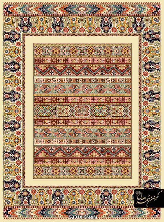 گبه ماشینی 480 شانه طرح کتیبه