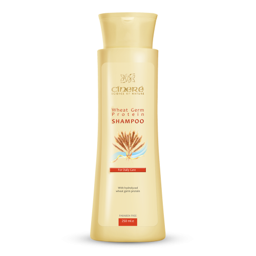Wheat germ protein shampoo, daily shampoo