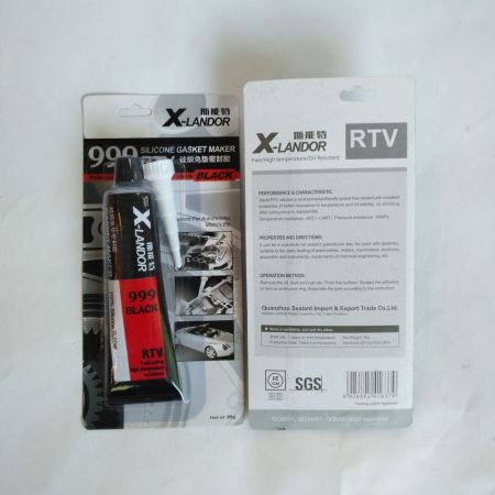 999 Series Black RTV Silicone Gasket Maker