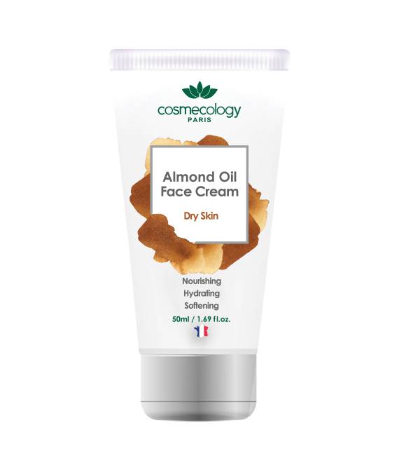Nourishing and emollient cream for almond oil