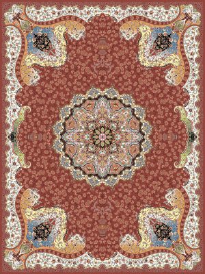 فرش 1200 شانه طرح فیروزه