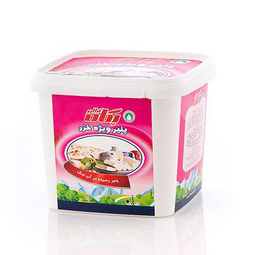 Ripe cheese in special Caspian salt water