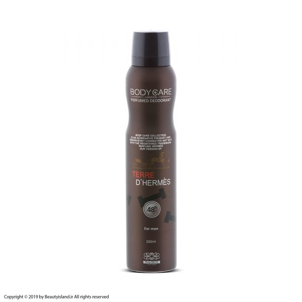 اسپری خوشبو کننده بدن مردانه رایحه تق هرمس