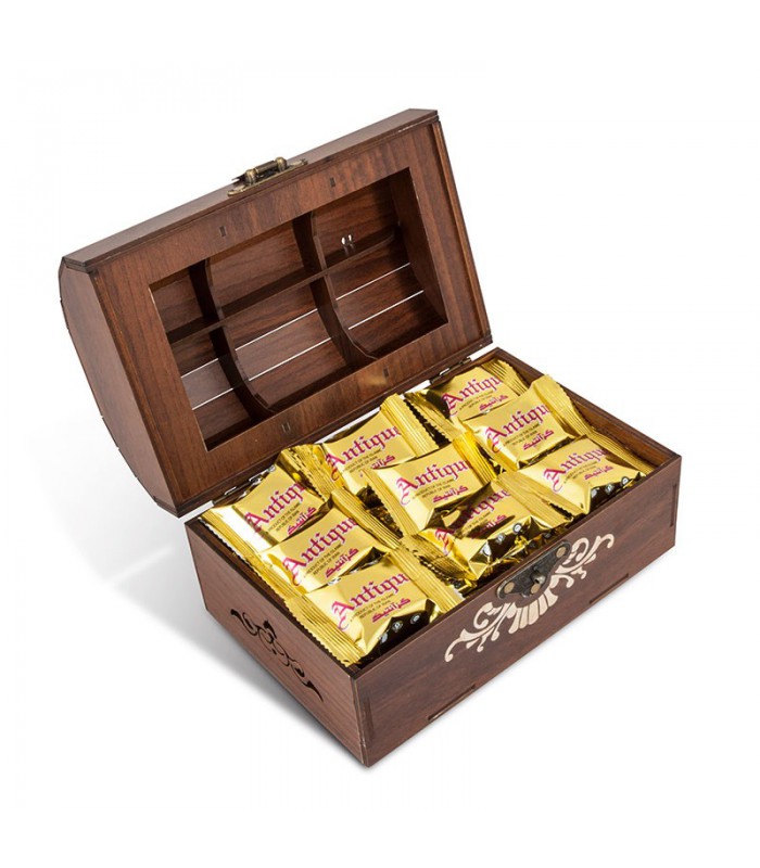 گز لقمه ای 35% پسته (جعبه صندوقچه)