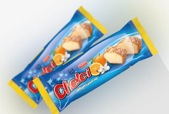 کیک کنجدی با طعم وانیل