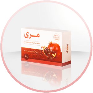 صابون روشن کننده با رایحه انار مری