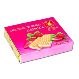 ويفر پذيرايي توت فرنگي آويتا