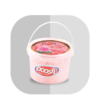 پشمک سطلی الیافی 100 گرمی