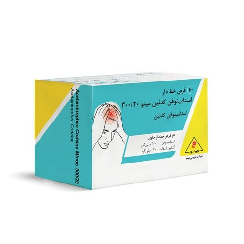 قرص استامینوفن کدئین مینو