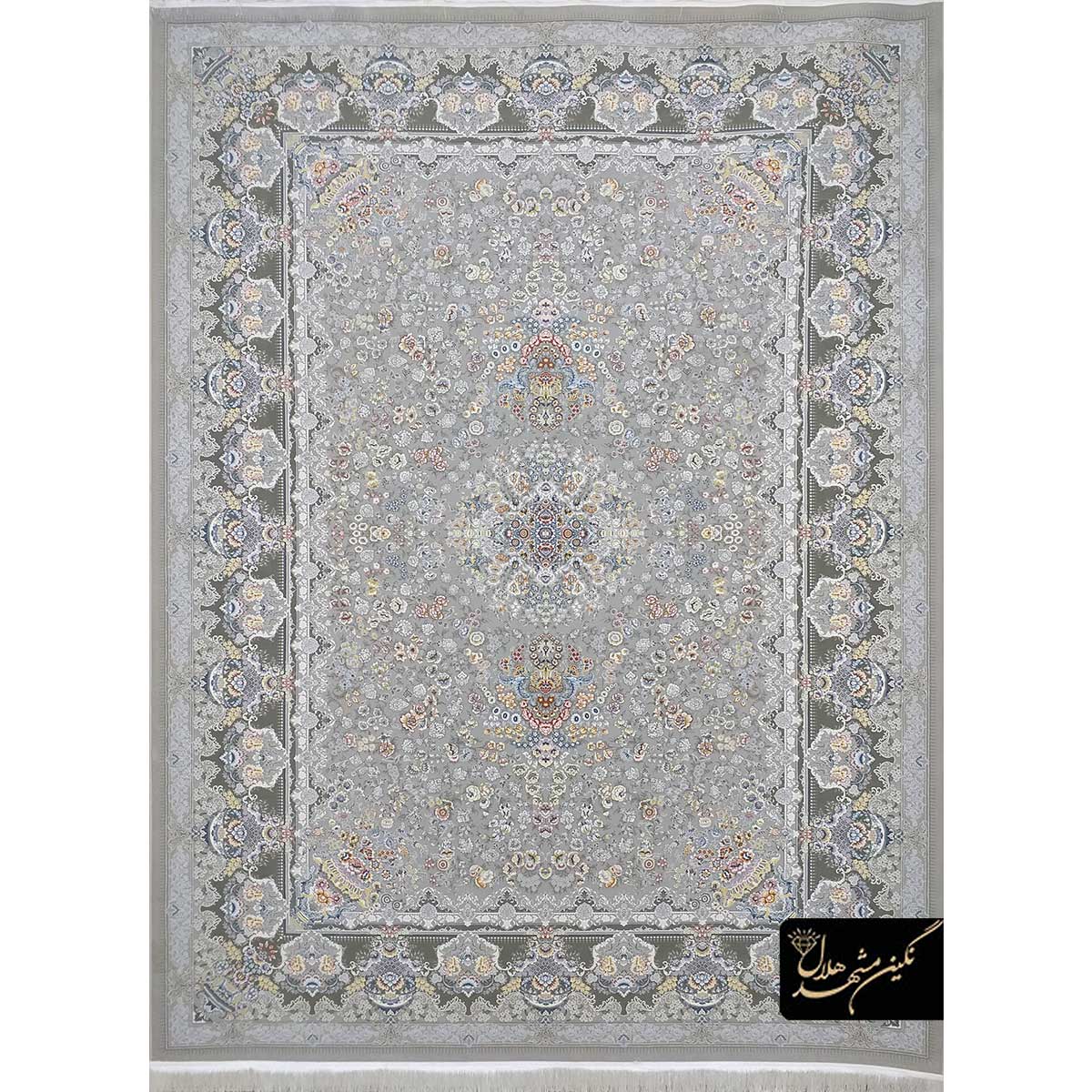 فرش ماشینی طرح دل جان 1500 شانه برجسته