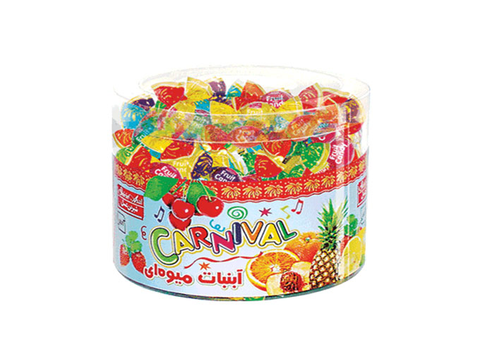 آبنبات کارنیوال مینی بلوره دوسرپیچ