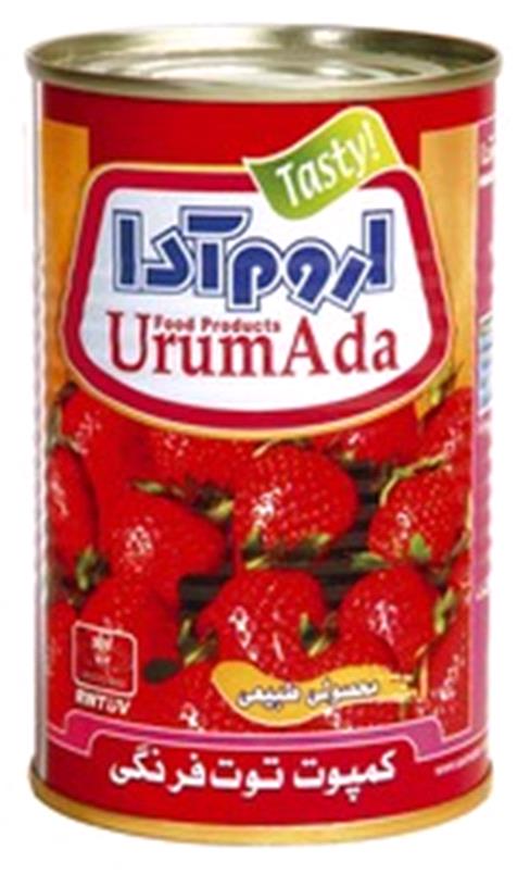 کمپوت توت فرنگی اروم آدا