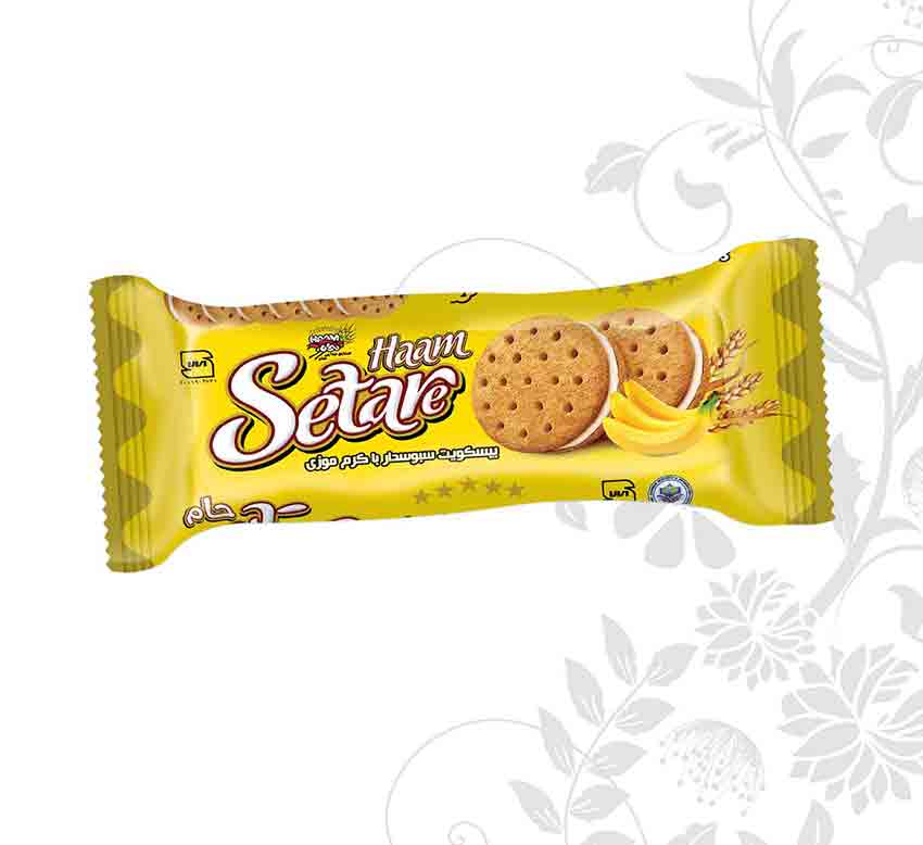 طعم موز  سبوس دار کرم دار زیره دار ستاره حام