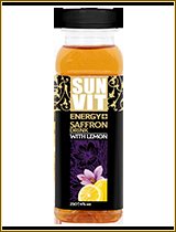نوشیدنی انرژی زا زعفران با طعم لیمو سان ویت 
