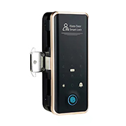 Fingerprint Glass door lock V-FP-899T