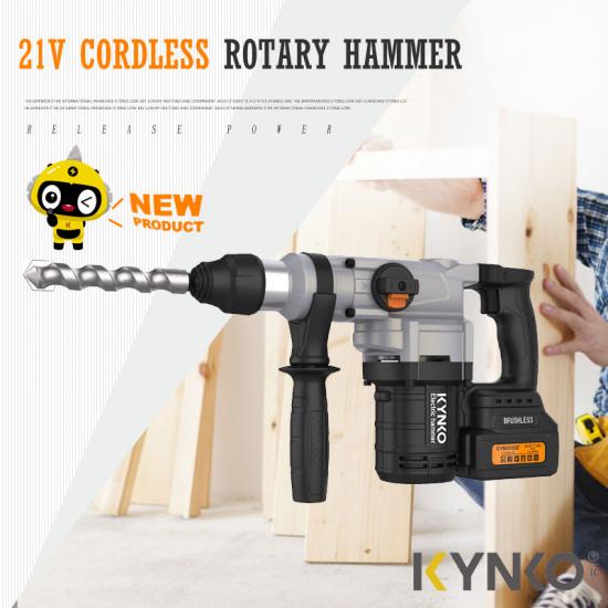21V 28mm Cordless Brushless Rotary Hammer
