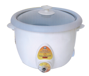 Rice cooker with musical timer
