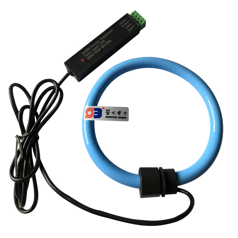 Rogowski coil 1200A/333mV with integrator