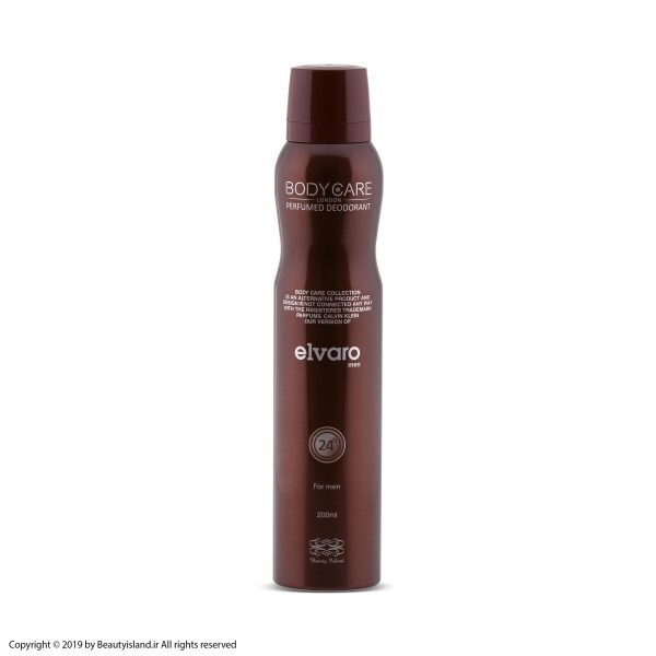 اسپری خوشبو کننده بدن مردانه رایحه سی کی ایفوریا (الوارو)