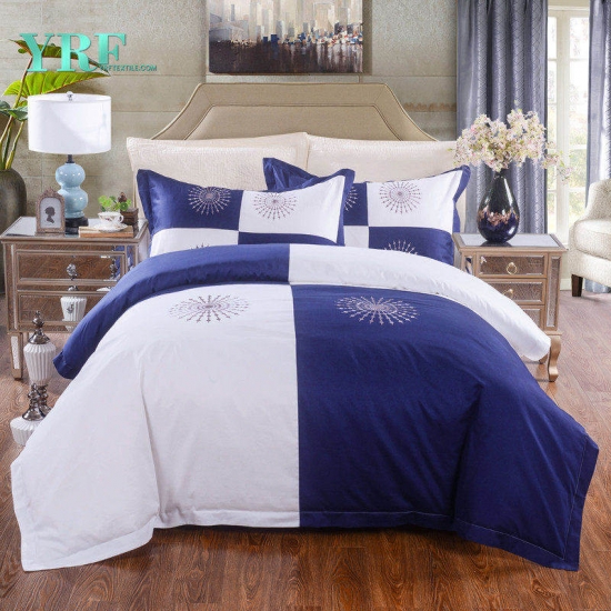 GuangZhou Foshan Hotel Motel Bedding Bed Linen Set Quilt Cover For YRF