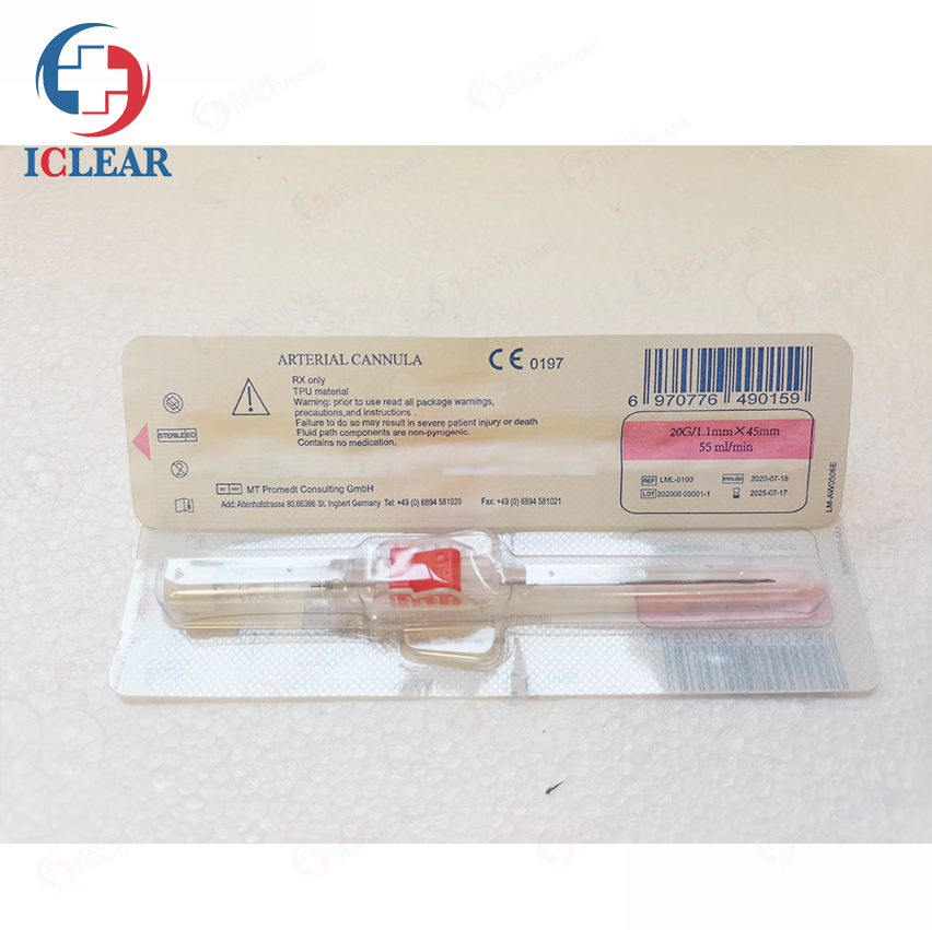 Disposable Arterial Cannula Catheter