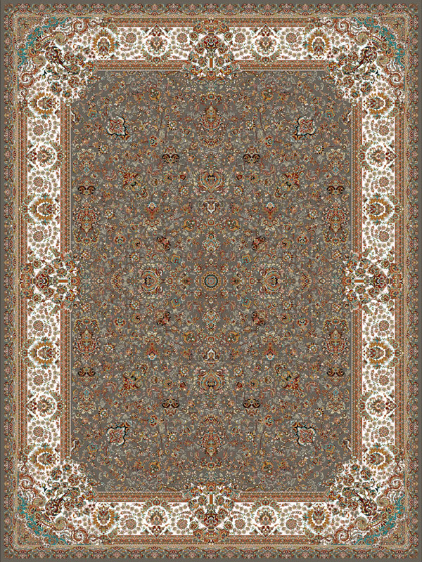 فرش 1000 شانه طرح افشان