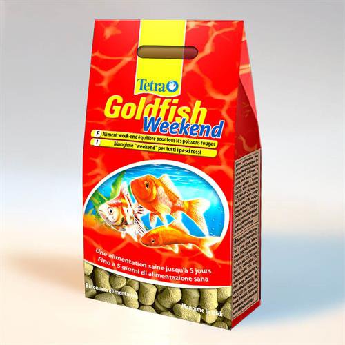 خوراک ماهی Tetra Goldfish «ویکِند»