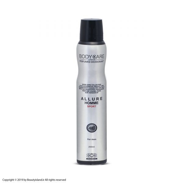 اسپری خوشبو کننده بدن مردانه رایحه شنل الور هوم اسپرت