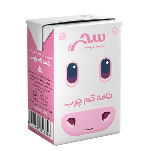 خامه کم چرب فرادما