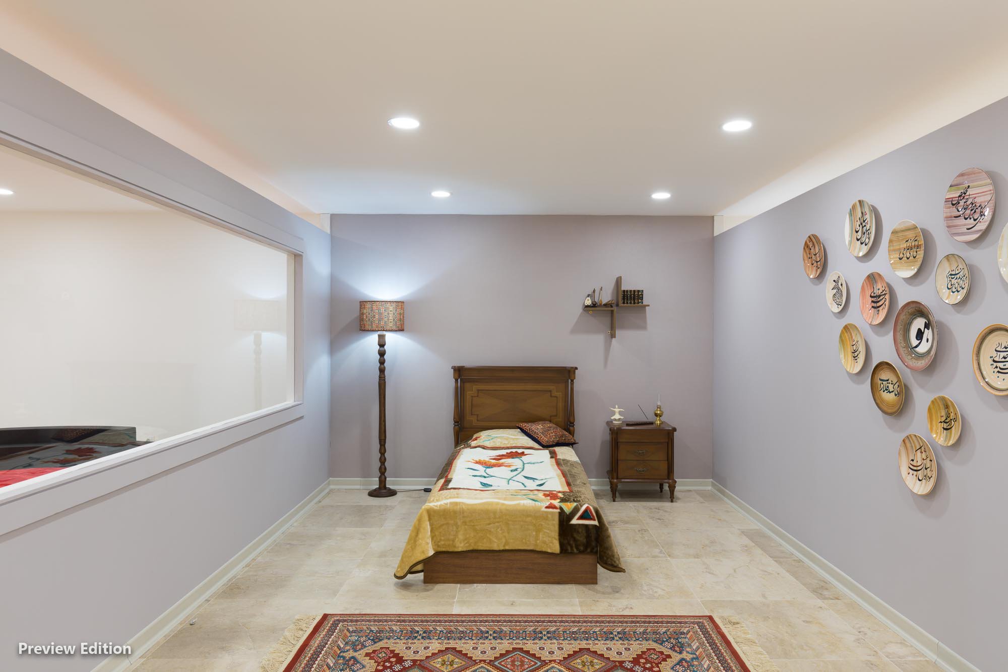 پتوی ساده تک رنگ