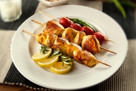 جوجه کباب زعفرانی