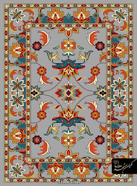 گبه ماشینی 480 شانه طرح افشان