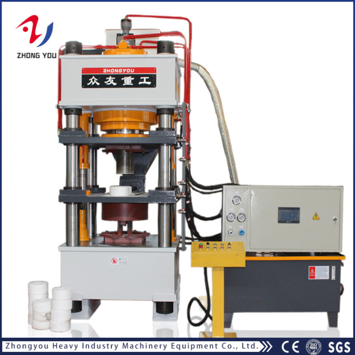 Salt block hydraulic press machine