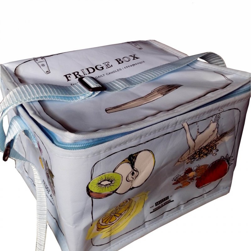 Full color printed insulated cooler bag