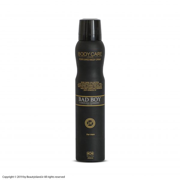 اسپری خوشبو کننده بدن مردانه رایحه کارولینا هررا بد بوی