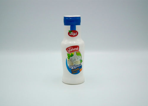 سس مايونز کم چرب با طعم سير 320گرمی