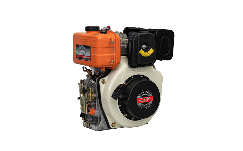 موتور دیزلی با هوا خنک 7 اسب بخار ETK178F(E)