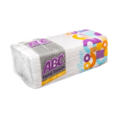 Paper napkins with polyethylene packaging (economical)