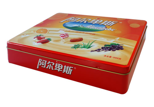 جعبه آب نبات چاپ رنگی تبلیغاتی تزئین شده