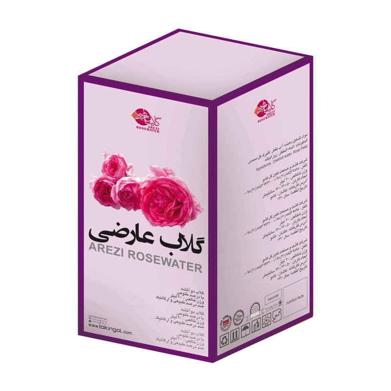 گلاب ممتاز صادراتی طبیعی گالنی 24 درصد