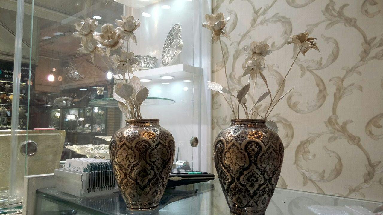 جفت گلدان اصفهان کهنه