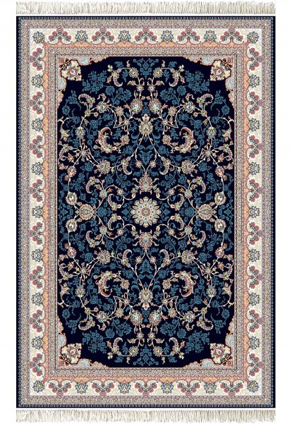 قالیچه افشان نیلی : کد 723