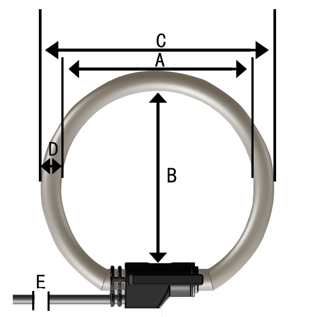 SRC Ø12 High Sensitivity Flexible Rogowski coil