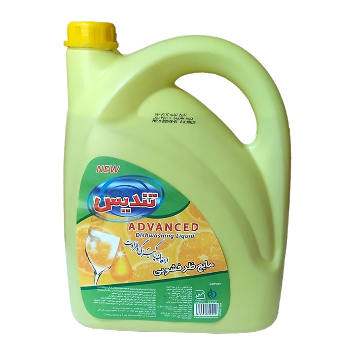 مایع ظرفشویی تندیس 3750 گرمی (سبز - قرمز )