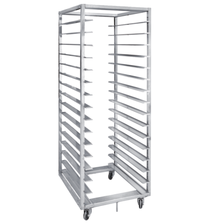 32 Trays Stainless Steel Rotary Oven Trolley